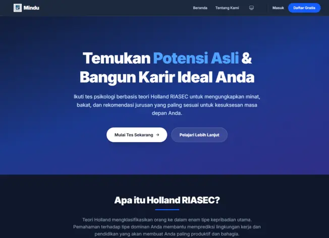 Aplikasi Test Psikologi